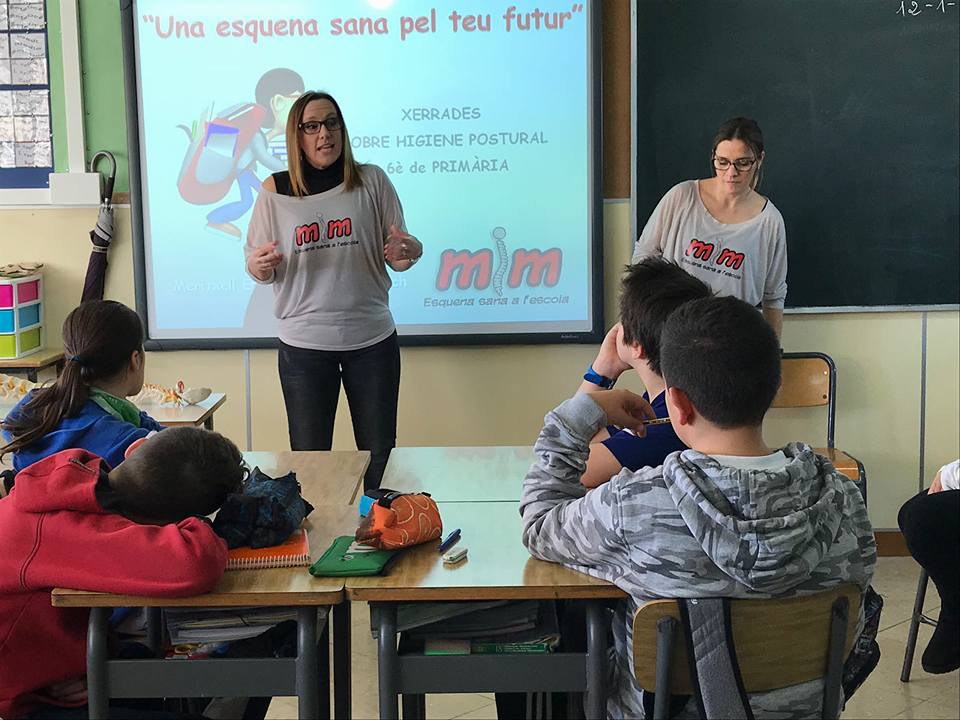 L'Ajuntament engega un projecte d'educació i higiene postural a les escoles públiques