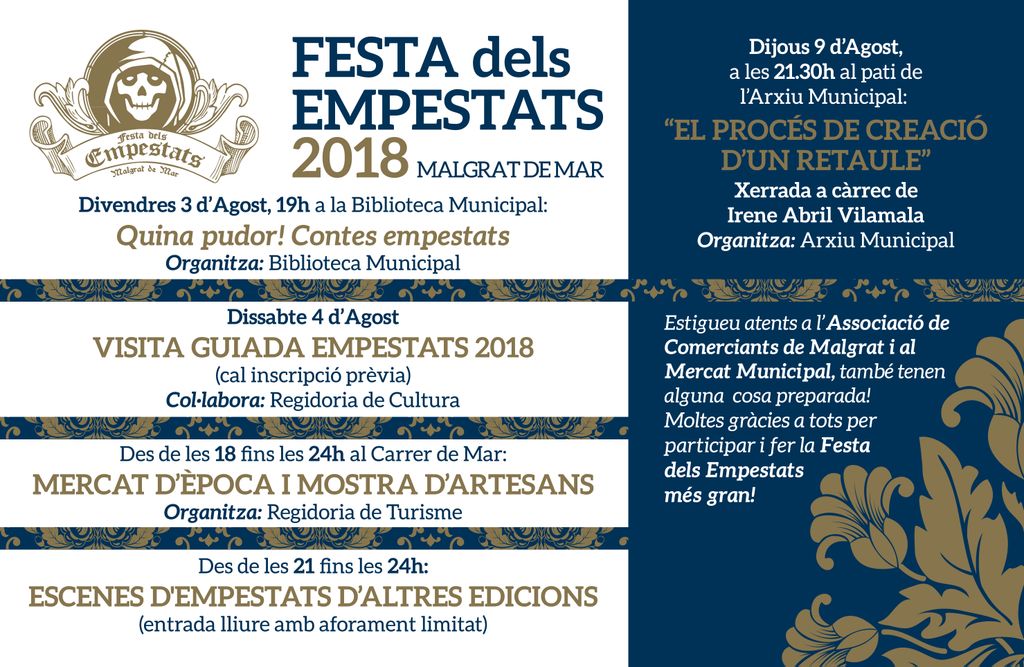 La Festa dels Empestats s'independitza de la festa major i amplia les activitats