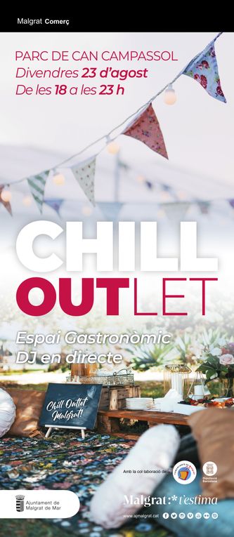 La fira d'articles rebaixats d'estiu, Chill outlet, el pròxim 23 d'agost