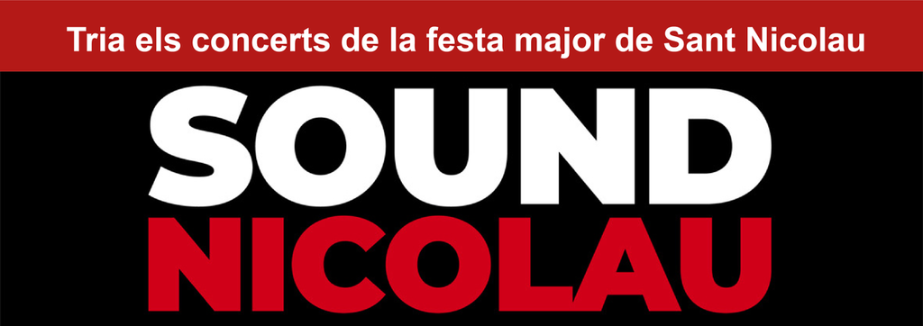 217 persones participen a l'enquesta per triar els concerts del Sound Nicolau 2019