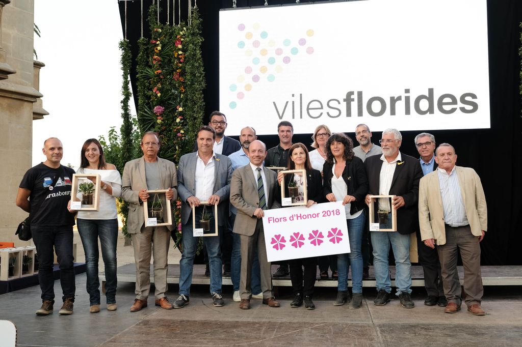 Malgrat revalida les 4 Flors d'Honor, entre els 12 pobles que encapçalen el rànquing de Viles Florides