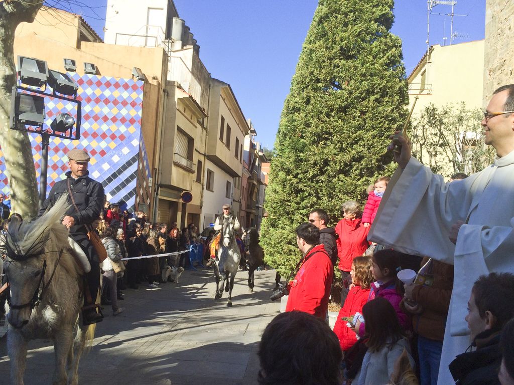 La tradicional festa de Sant Antoni, aquest diumenge 