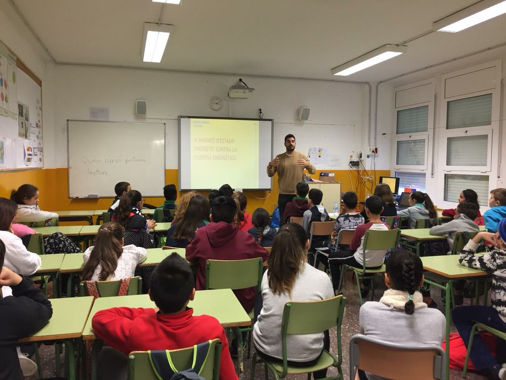 L'Ajuntament, l'escola d'adults i el Centre Cívic s'incorporaran a la 4a marató d'estalvi energètic del febrer