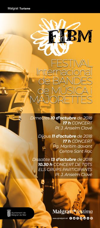 El Festival Internacional de Bandes de Música i Majorettes arrenca demà amb 5 grups participants