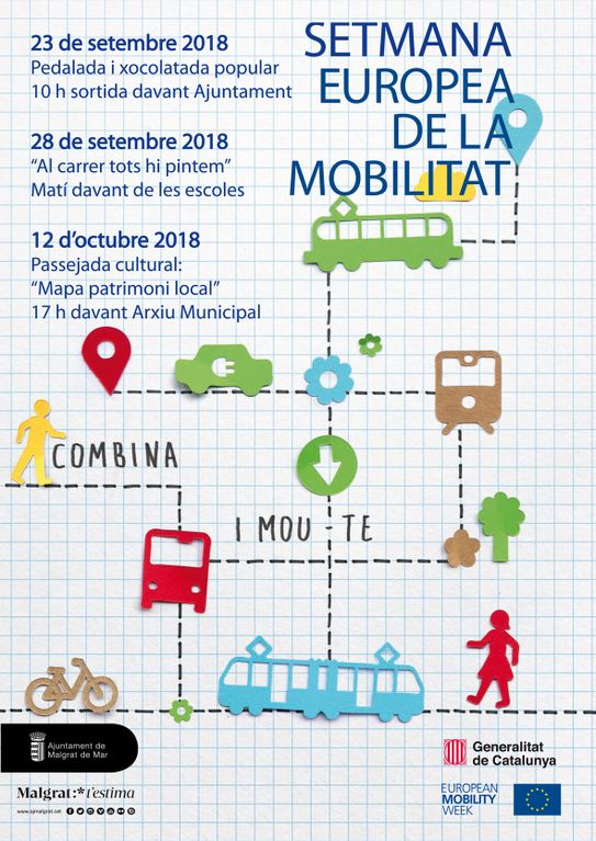 Malgrat s'afegeix un any més a la Setmana de la Mobilitat per promoure hàbits més sostenibles, segurs i saludables