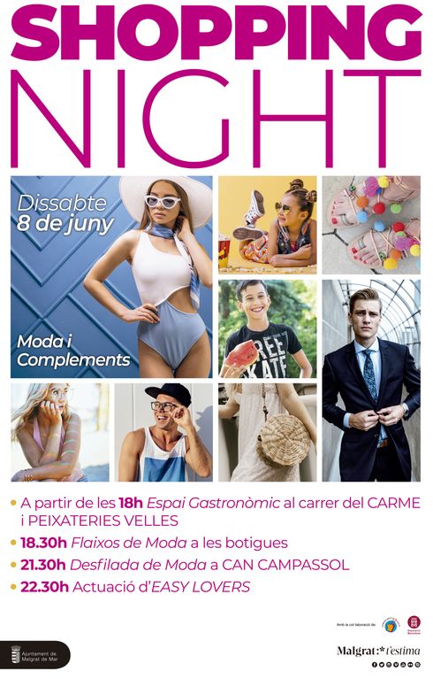 Torna la Shopping Night el pròxim 8 de juny