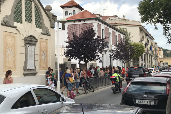 Els nens i nenes de Malgrat inicien nou curs escolar i estrenen camins escolars 