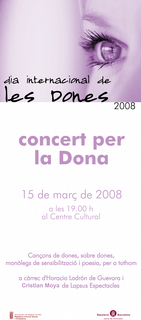 Dia Internacional de les Dones, demà dissabte         