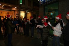 Els nens i nenes de les escoles de música, protagonistes de l'encesa de llums de Nadal          