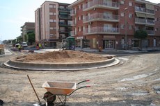 El tram del carrer Girona en obres s'obrirà dimecres         