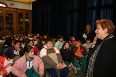 Alumnes del Marià Cubí visiten l'Ajuntament         