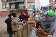 Estrena dels locals de la Immaculada i de les obres dels carrers de Passada  i de Girona, i de la plaça Fèlix Cardona          