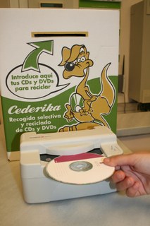 Servei de recollida selectiva de CD's i DVD's per a tothom         