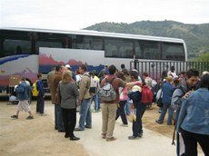 Alumnes de l'Escola Pública d'Educació Especial Horitzó participen en un intercanvi a Seynod         