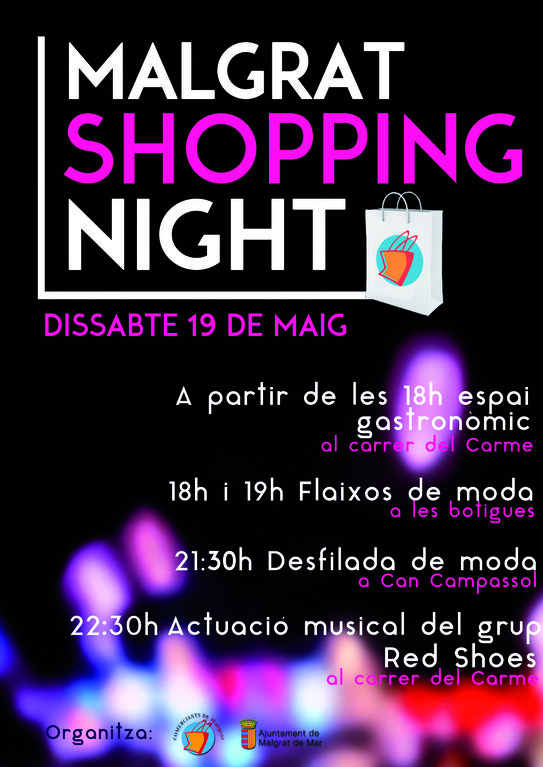 4a Shopping Night Malgrat, aquest dissabte