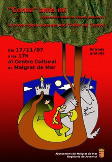 Teatre amb els alumnes del taller         