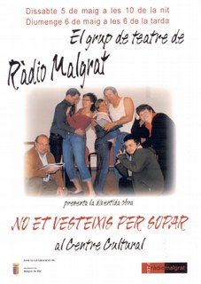 El grup de teatre de Ràdio Malgrat estrena 