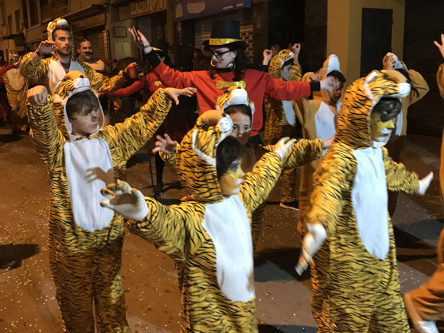 Rua infantil de Carnaval