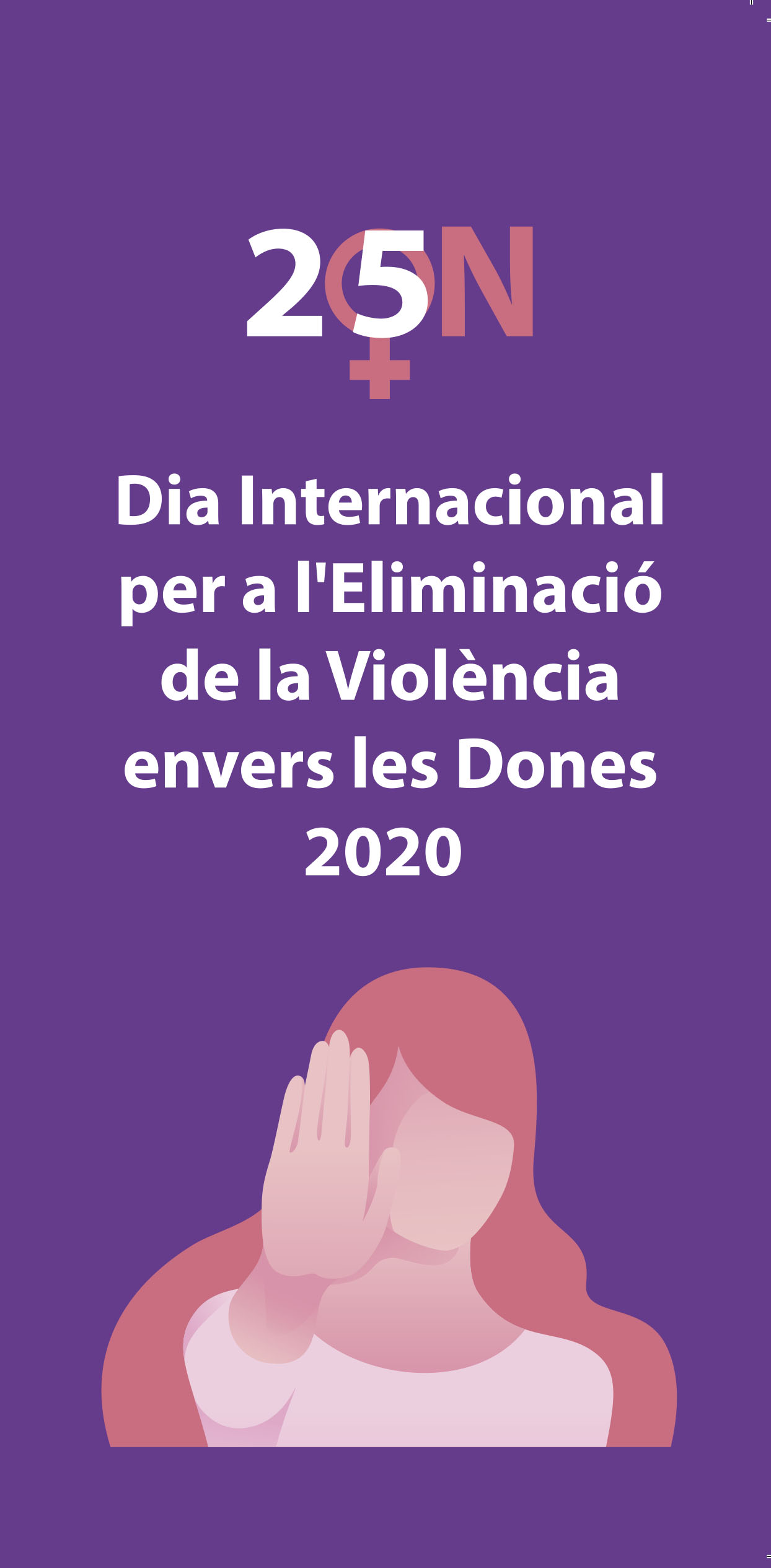 La torre del Castell es tornarà a il·luminar de color lila el 25 N en reivindicació contra la violència envers les dones