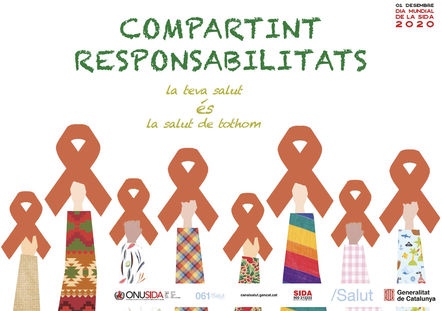 Joventut tindrà demà, Dia Mundial de la Sida, un estand informatiu i de sensibilització davant l'institut