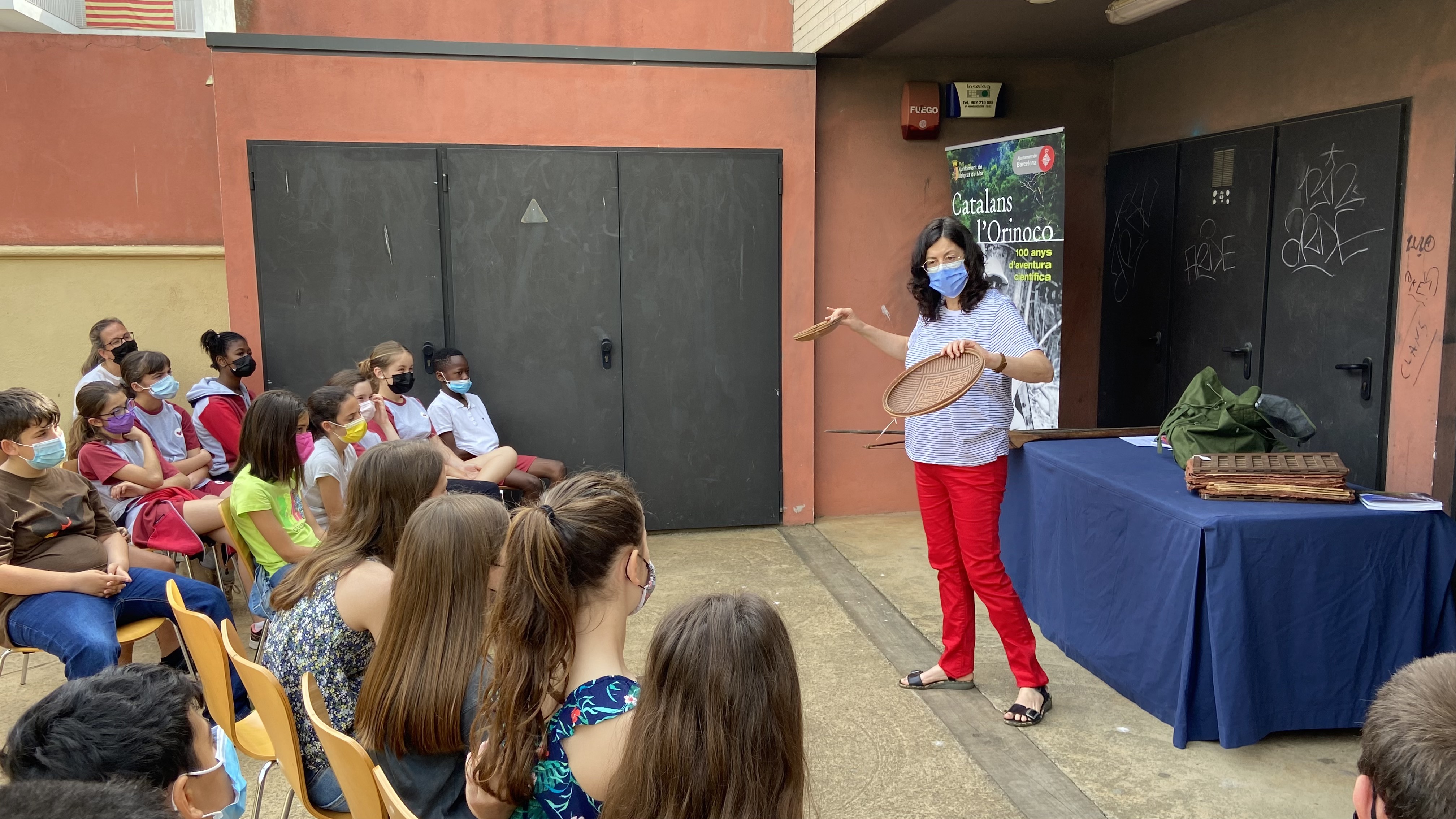 Educació apropa la figura de l'explorador malgratenc Fèlix Cardona als alumnes de cicle superior de Primària 