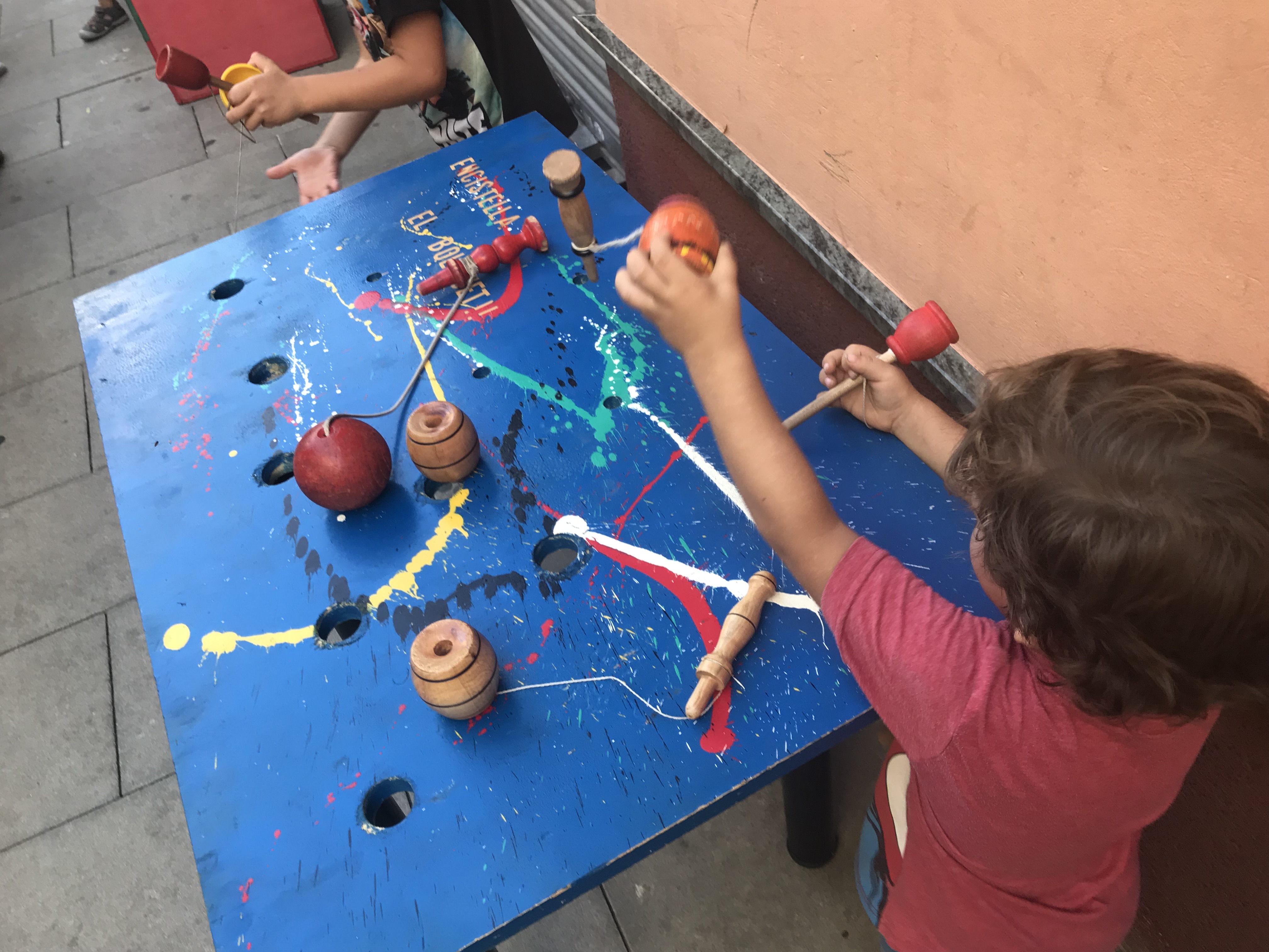 Festa Major Sant Roc: Jocs de fusta familiars 