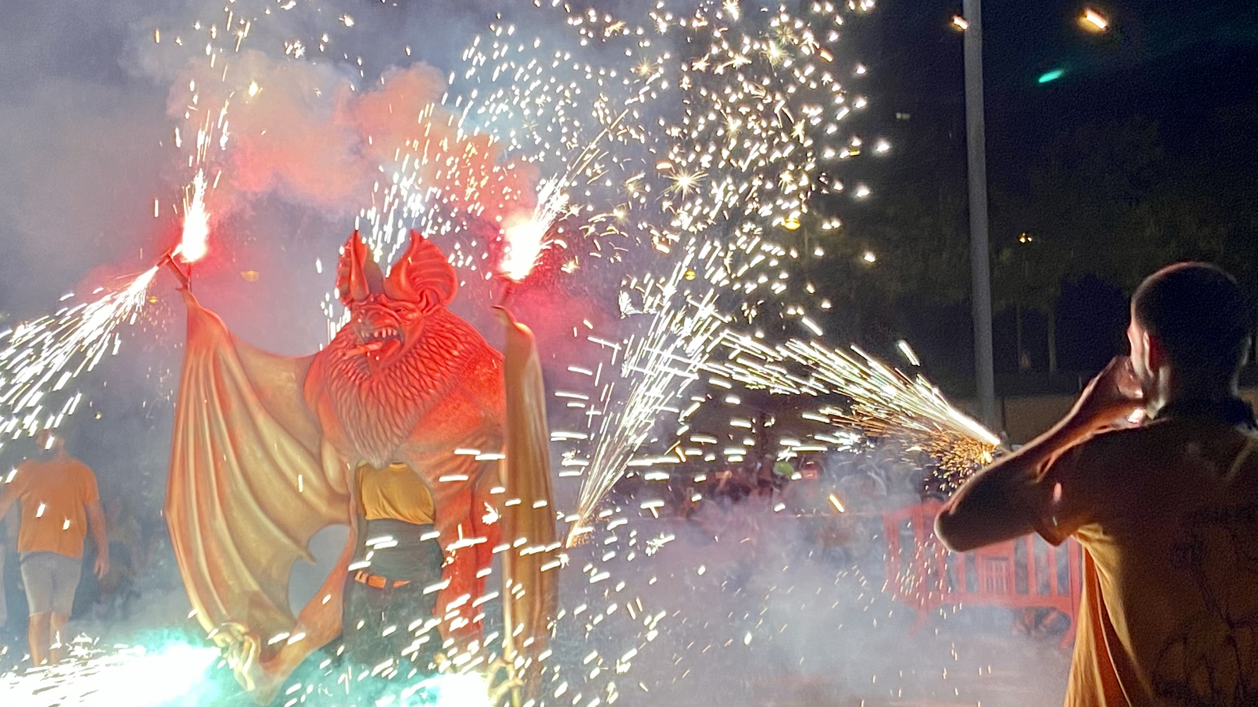 Festa Major St Roc: Tabalada i correfoc 