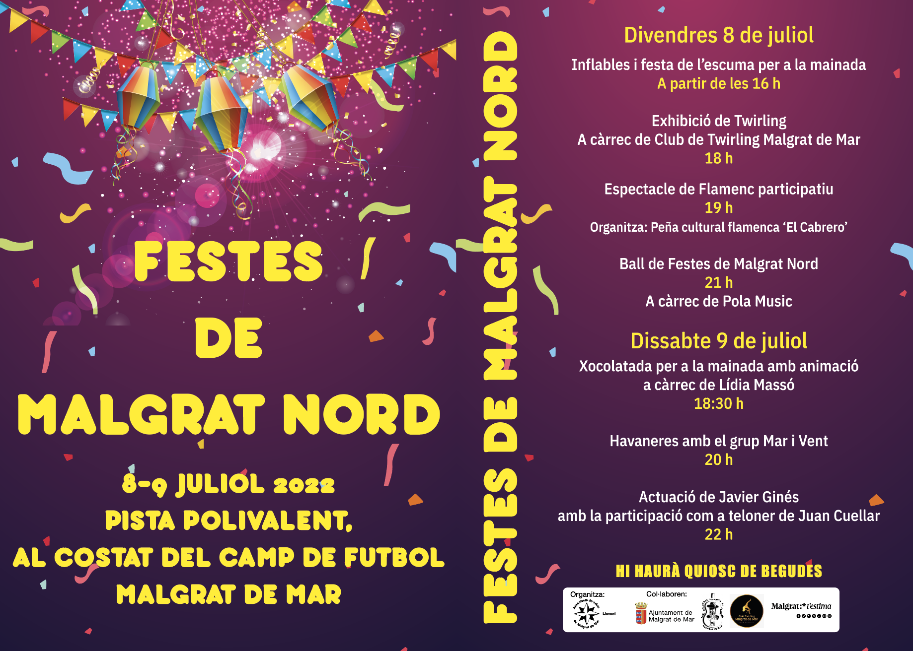 El barri de Malgrat Nord celebra les seves festes divendres i dissabte