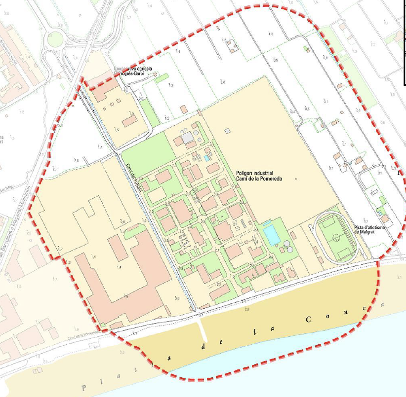 Presentació de la modificació del pla urbanístic a la zona industrial de la Pomereda