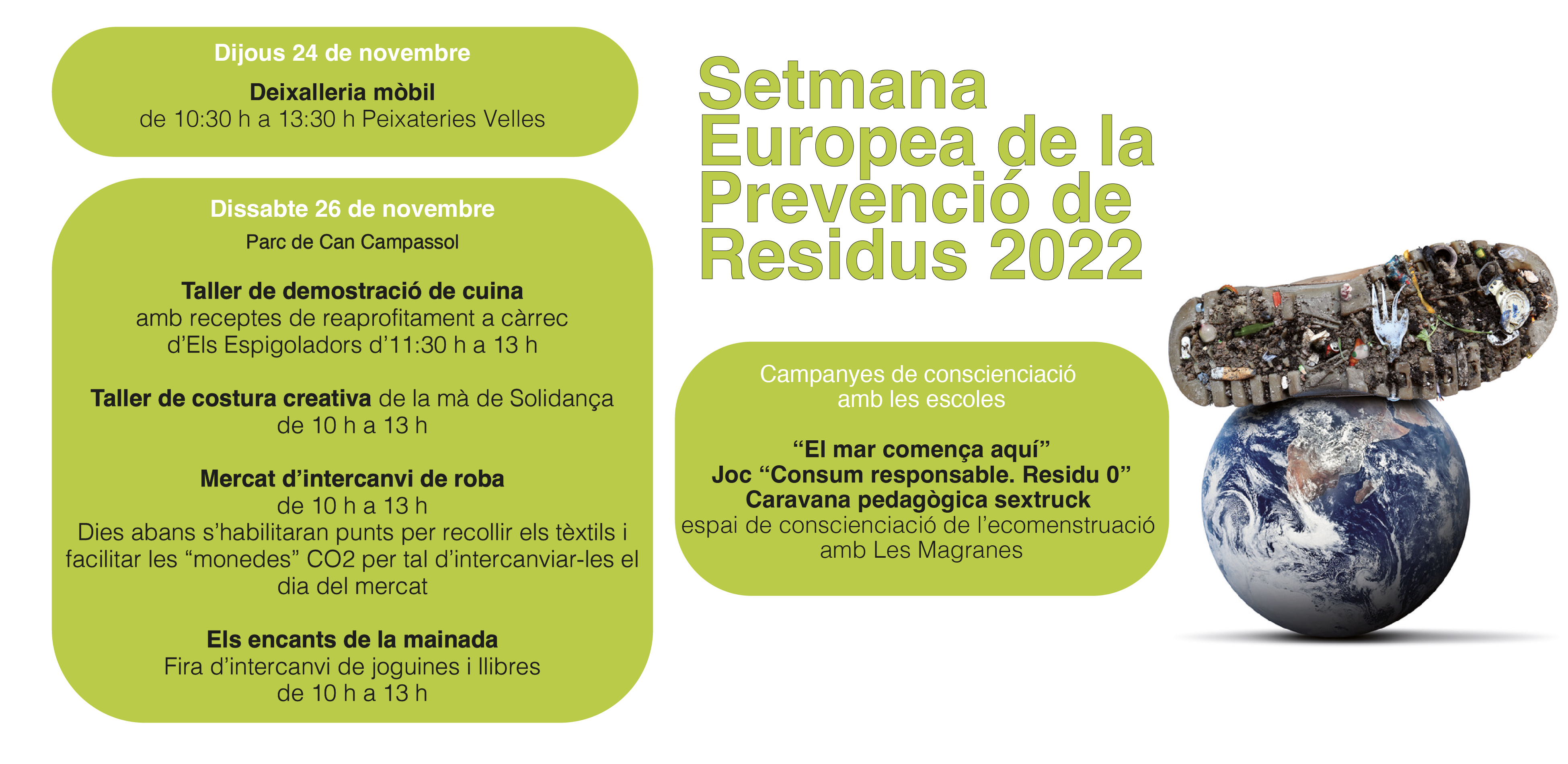 Setmana de la Prevenció de Residus: Taller de demostració de cuina