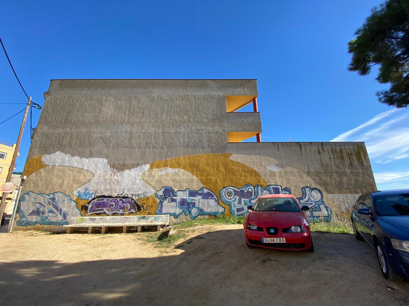 El nou mural artístic es farà al carrer Lleida i s'inspirarà en la història dels barris de la Verneda i el Castell