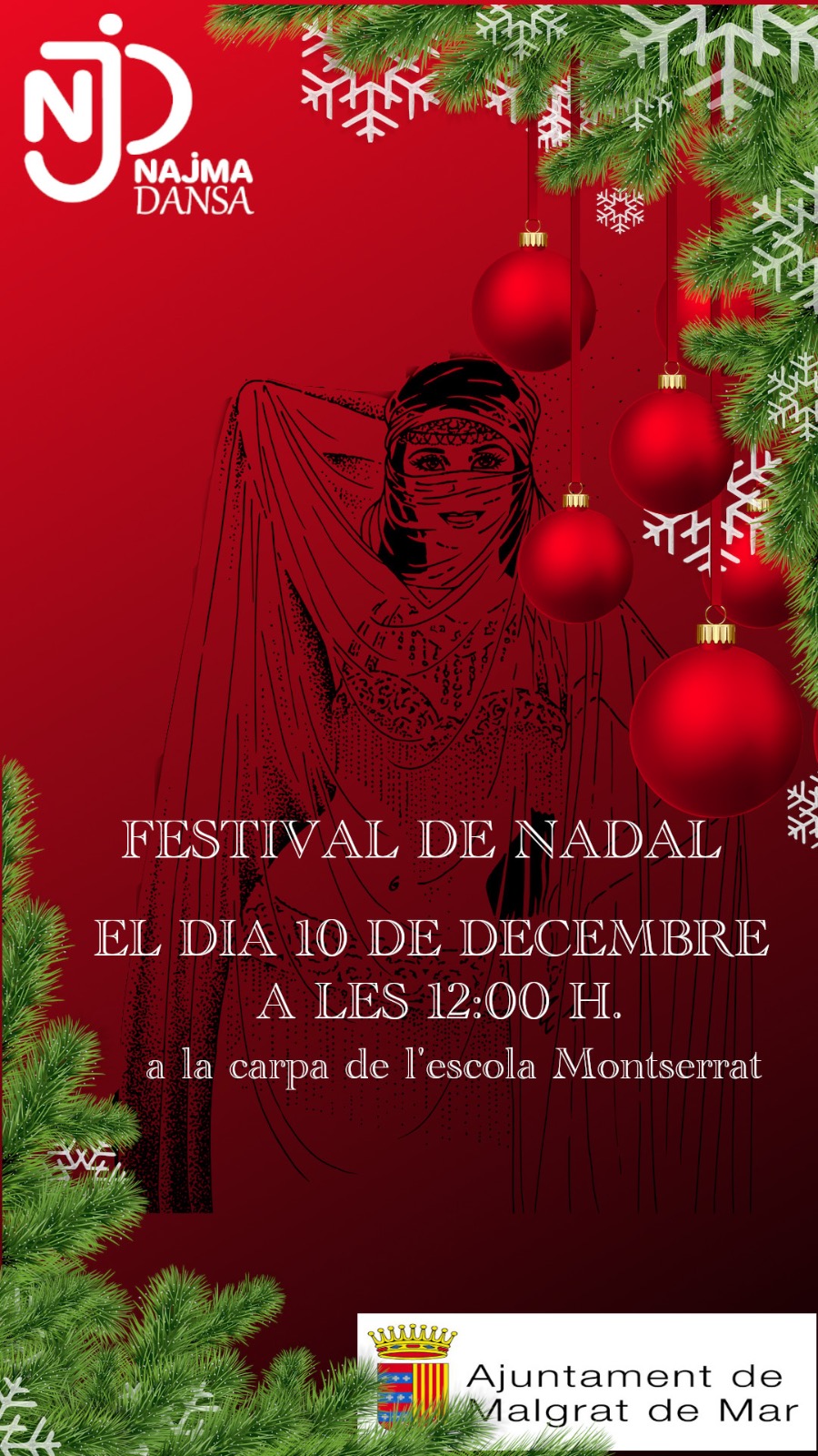 Festival de Nadal de l'Escola Najma Dansa