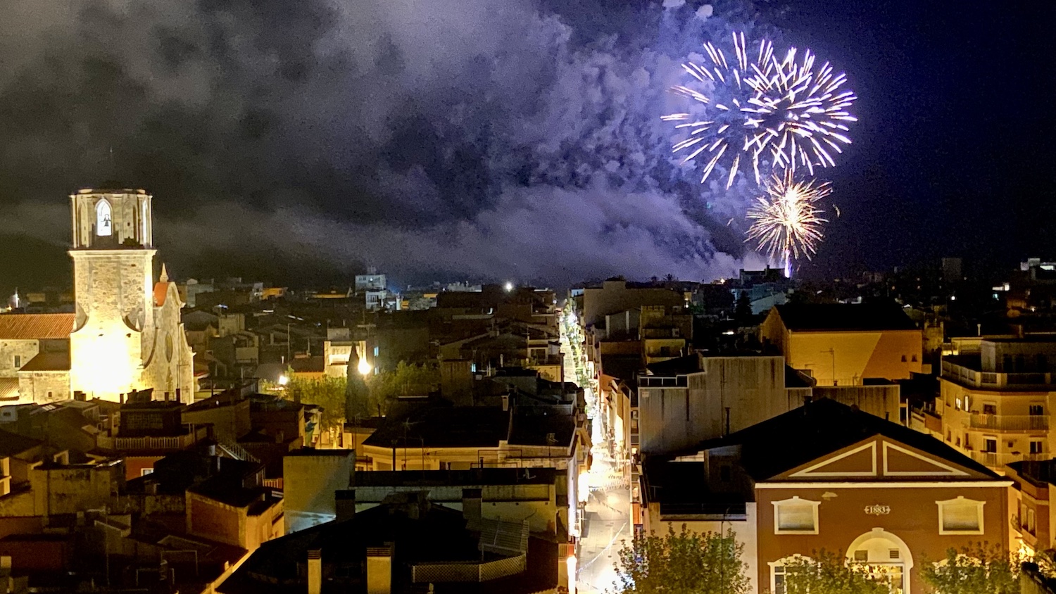 Festa major Sant Roc: Castell de Focs Artificials 