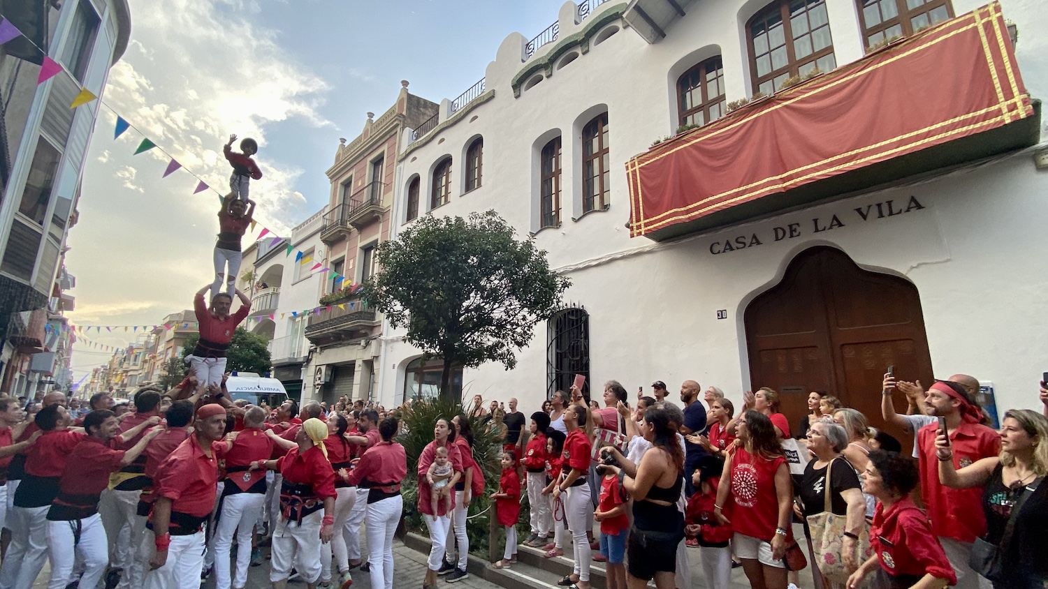 Festa major Sant Roc: Diada castellera de festa major 