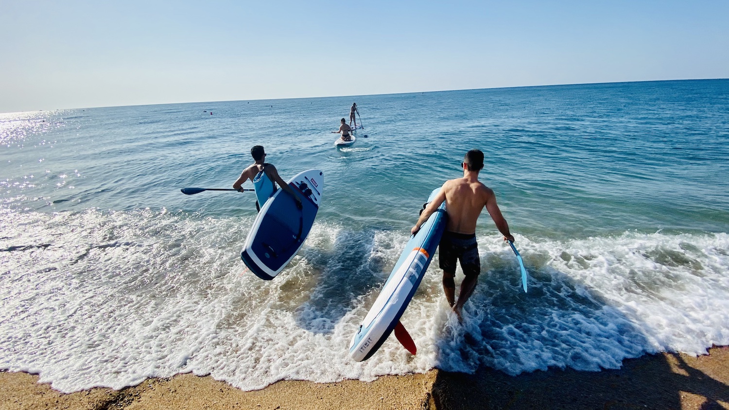 Festa major Sant Roc: 4a Paddle surf sub fins a la Pilona