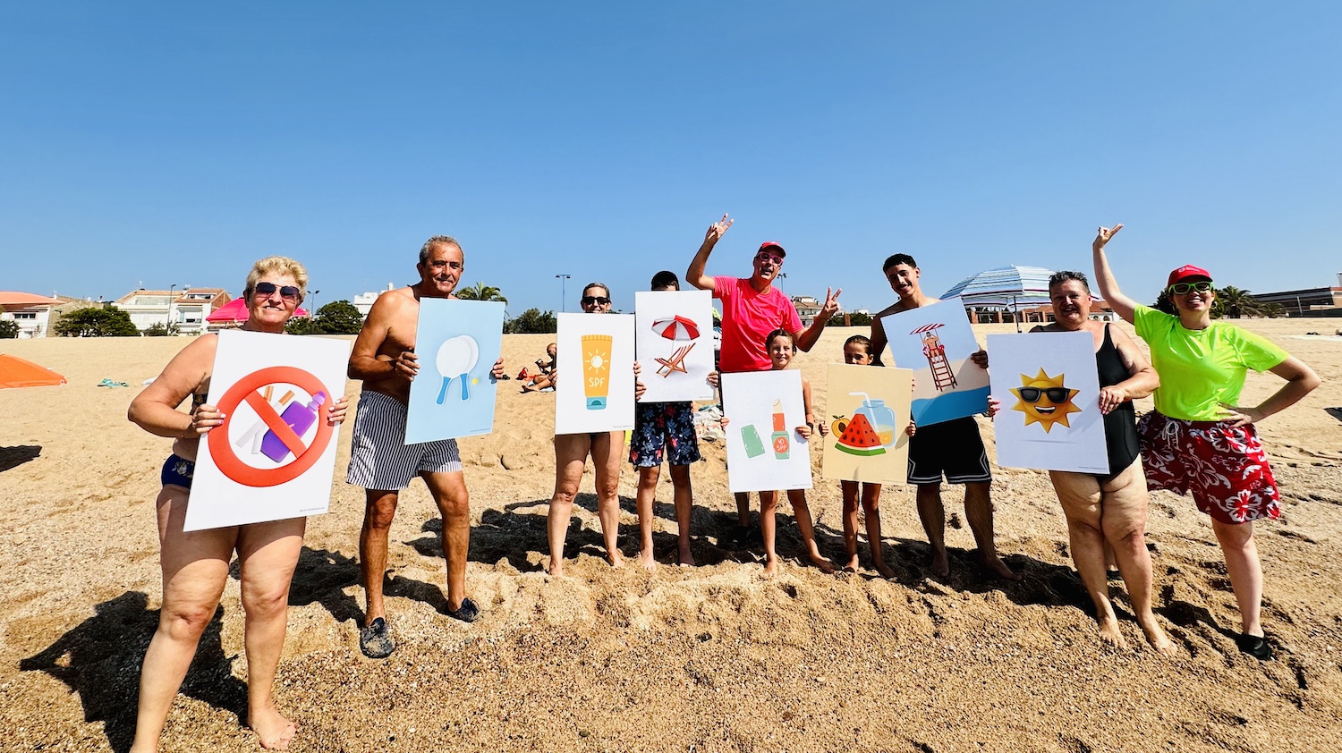 Nova campanya informativa de consells de salut a la platja